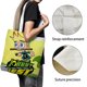 thumbnail image 3 of Johnny Test Bolso de tela con estampado de lienzo para mujer, bolsa de compras reutilizable y estética, con cremallera interior, regalo para mujer, 35 × 40 cm., 3 of 6