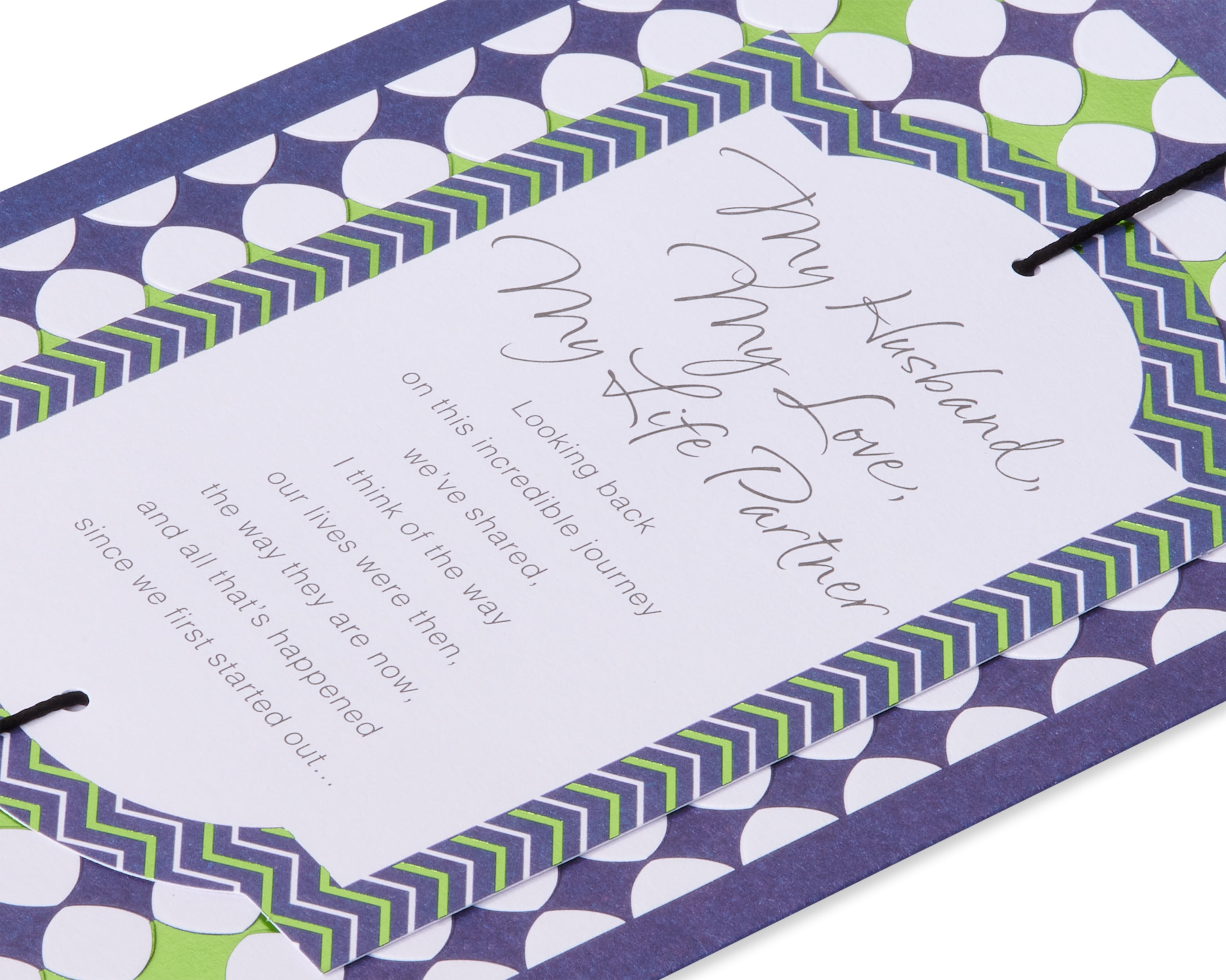 American Greetings Birthday Card for Husband (My Life Partner)