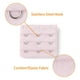 thumbnail image 4 of Señora 5Pcs 3 Gancho De 3 Filas Longitud Ajustable Correa Del Sujetador Extensor Ganchos De Hebilla Gris-Rosa-Beige Una Talla, 4 of 5