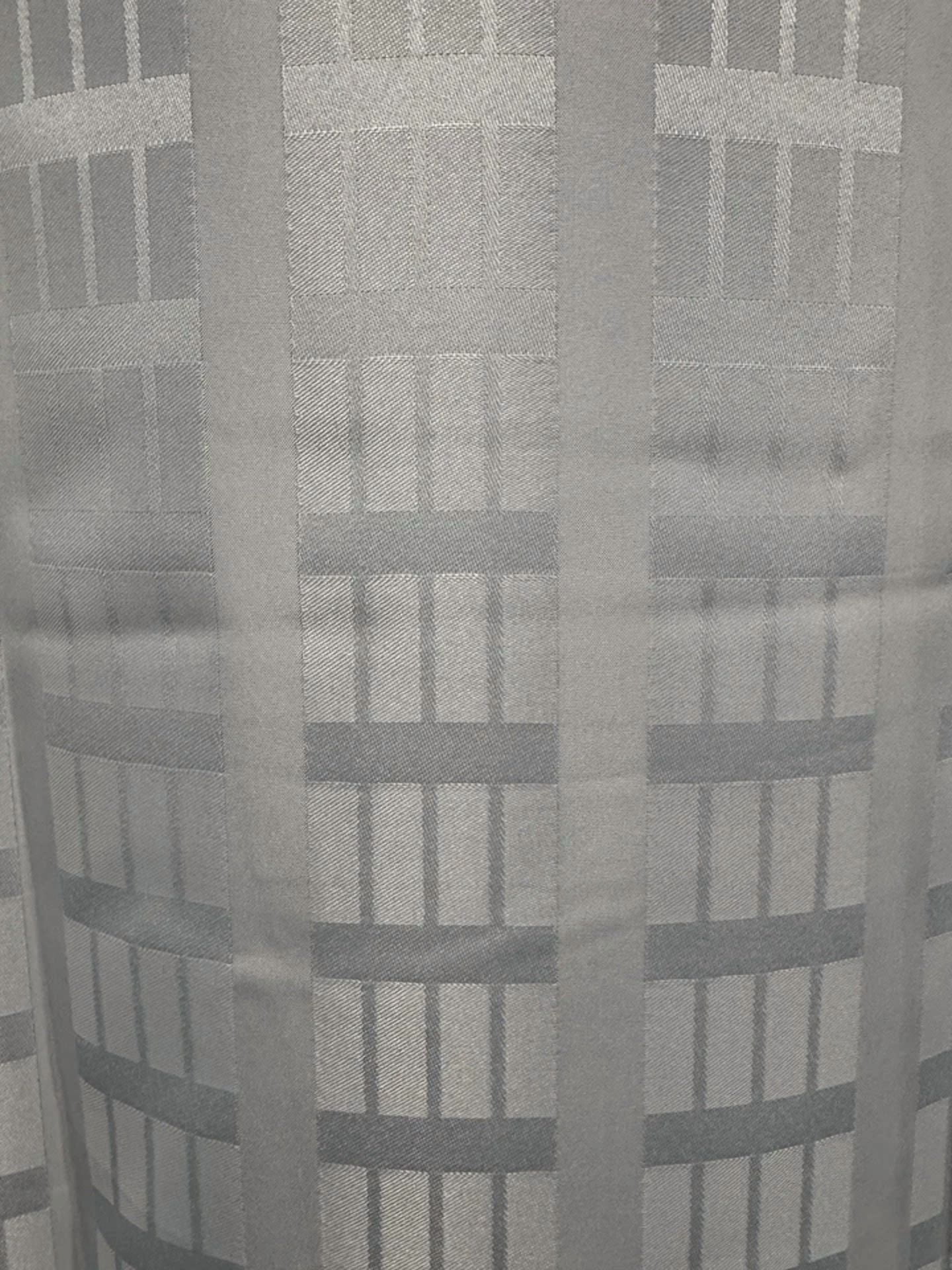 BUTTERFLY- Hotel Fabric Damask Jaqured Heavy Shower Curtain