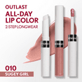 thumbnail image 3 of COVERGIRL Outlast All Day Lip Color with Top Coat, Sugey Girl 010, 0.06 oz / 0.07 fl oz, 3 of 13