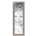 thumbnail image 2 of ArtToFrames 7" x 24" Silver Picture Frame, 7x24 inch Silver MDF Poster Frame (WOM-4642), 4 Pack, 2 of 7
