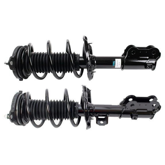 TRQ Front Strut & Coil Spring Assembly Set Driver & Passenger Sides Fits Select 17-20 Hyundai Elantra