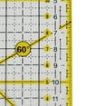 thumbnail image 5 of Agiferg DIY sewing quilting tool square patchwork ruler sewing ruler cutting rule, 5 of 5