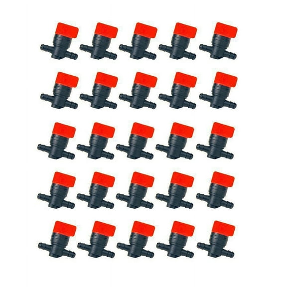 (25) AM107340 AM36141 Fuel Shutoff Cutoff Valves 1/4 In-Line Fits John Deere