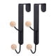 thumbnail image 1 of Paquete De 2 Ganchos Colgantes, Accesorios De Cocina Sin Perforaciones, Estante De Almacenamiento Resistente Para El Hogar, Colgador De Baño, Toallero Para Abrigo, Anillos, Dormitorio seitruly HA027613-02, 1 of 6