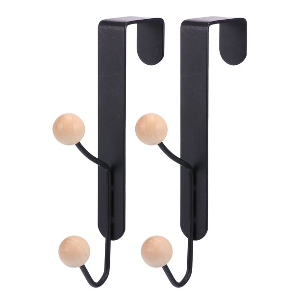 Paquete De 2 Ganchos Colgantes, Accesorios De Cocina Sin Perforaciones, Estante De Almacenamiento Resistente Para El Hogar, Colgador De Baño, Toallero Para Abrigo, Anillos, Dormitorio seitruly HA027613-02