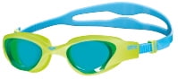 Blue/Clear Arena Envision Sleek Shape Swimming Goggles Wide Like Swim Mask 