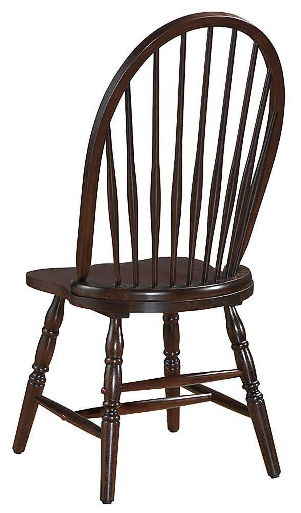 Carolina Classics Winslow Windsor Chair in Espresso Walmart