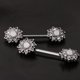 thumbnail image 4 of Vintage Tribal Bar Barbells Joyería corporal de material acero inoxidable Blanco, 4 of 9