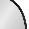 thumbnail image 3 of Kate and Laurel Caskill Mid-Century Modern Decorative Wall Mirror, 24" x 35.5", Black, Rounded Edged Rectangular Frame, 3 of 5
