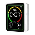 thumbnail image 1 of KLKCMS Air Quality Detector Professional Air Analyzer for Kitchen Greenhouse Office white, 1 of 9