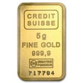 thumbnail image 2 of 5 gram Gold Bar - Credit Suisse Statue of Liberty (Classic Assay), 2 of 3