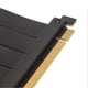 thumbnail image 2 of Câble d'extension PCIE 4.0 x16, haute protection, flexible à 180 degrés, pour carte graphique, noir, 60 cm, 2 of 4
