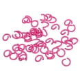 thumbnail image 1 of Unique Bargains Open Jump Rings, 8mm Colorful O-ring Connectors for DIY Crafts Jewelry Making, Carbon Steel, Rose Red, 100Pack, 1 of 5