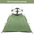 thumbnail image 5 of Tenozek Easy Automatic Pop-Up Camping Tents for 2/3/4 Person, Instant Quick Setup Lightweight Family Tent  for Beach Camping Hiking Mountaineering, Green, 5 of 6
