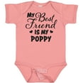 thumbnail image 3 of Inktastic My Best Friend is My Poppy with Hearts Boys or Girls Baby Bodysuit, 3 of 5