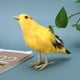 thumbnail image 5 of Adorno de animales con plumas artificiales para jardín, simulación de pájaro Oriole, modelo artístico, decoración al aire libre, 5 of 15