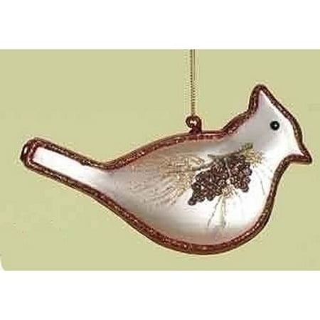 Blown Glass Hanging - The Holiday Aisle 5.5'' In the Birches Hand Blown Glass Cardinal Bird Christmas Hanging Figurine