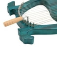thumbnail image 6 of YILIKISS Lyre Harp Mahogany Body Harp 16 Strings W/ Tuning Wrench String Pick Set, 6 of 9