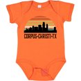 thumbnail image 3 of Inktastic Corpus Christi Texas Skyline Retro Boys or Girls Baby Bodysuit, 3 of 5