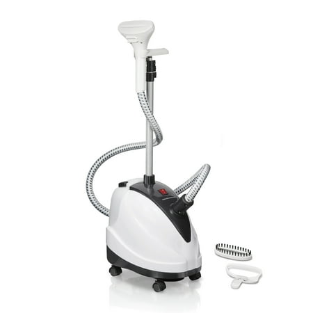 Hamilton Beach Full-Size Garment Steamer for Clothes, Bedding, Curtains & More, 90 Minute Steaming, White