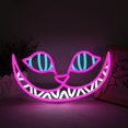 thumbnail image 1 of Letrero decorativo de neón Tiabuy Cheshire Cat 44x24 cm LED, 1 of 8
