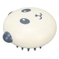 thumbnail image 3 of Cepillo de baño para mascotas, masaje calmante de silicona, forma de Panda de dibujos animados, depurador de aseo para perros y gatos, color azul, 3 of 5