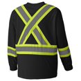 thumbnail image 2 of 6997 Birdseye Long-Sleeved Safety T-Shirt, 2 of 2