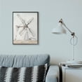 thumbnail image 6 of Stupell Industries Windmill Farm Landscape Neutral Brown Blue Painting Black Framed Art Print Wall Art, 24x30, by Ethan Harper, 6 of 7