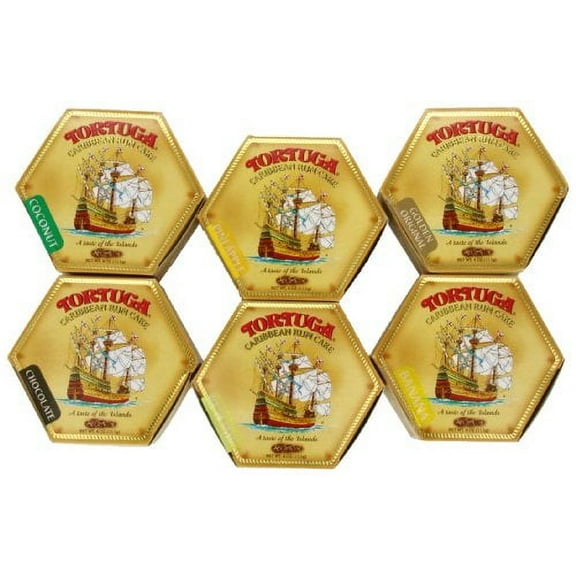 Tortuga Rum Tortuga Caribbean Rum Cake, 6 ea