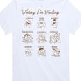 thumbnail image 3 of Sesame Street - Today Im Feeling Grid - Toddler and Youth Short Sleeve Graphic T-Shirt, 3 of 5
