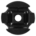 thumbnail image 4 of 30Pcs Deck Line Guide Slotted Round Out Pull Rope Buckle Fitting Accessories for Kayak Canoe Boat,30 * Deck Line Guides 30 * Screws,Black, 4 of 7