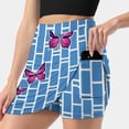 thumbnail image 3 of Ocean Butterflies Part 1-Blue Women's skirt Aesthetic skirts New Fashion Short Skirts Jjba Jojos Bizarre Adventure Jojo Jolyne, 3 of 7