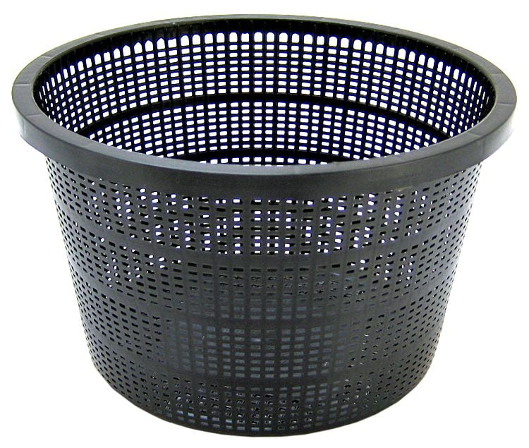 Beckett Round Plant Pond Basket 8.25\" Diameter x 5.2\" Tall
