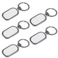 thumbnail image 6 of WORGEOUS 10 pcs  Metal Key Chains Blank Key Chains Diy Photo Car Key Rings For Lover, 6 of 8