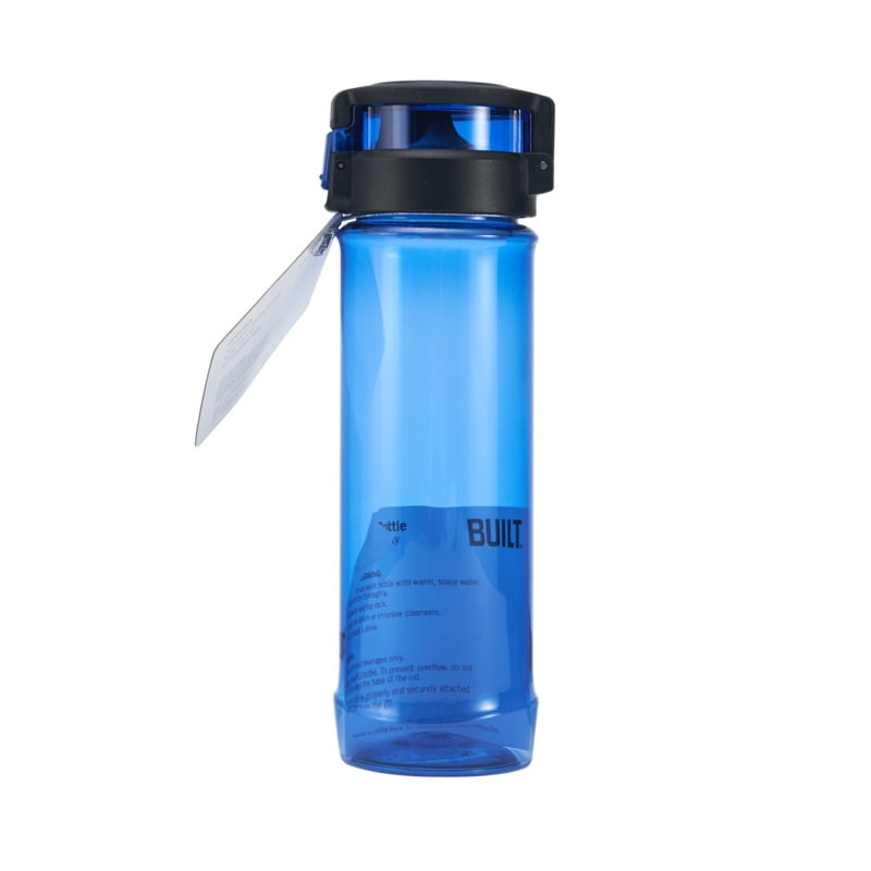 Built NY Tritan Water Bottle with Flip Top Lid and Chug Spout, 25 oz ...