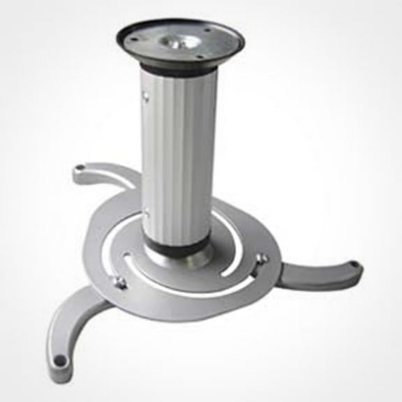Universal Articulating Projector Ceiling Mount, Silver