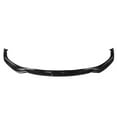 thumbnail image 3 of 3pcs Set Front Bumper Lip for BMW 5-Series G30 G31 G38 540i M Sport 2017-2019, Front Spoiler Diffuser Front Splitter Lip Body Kit Spoiler, Gloss Black, 3 of 9