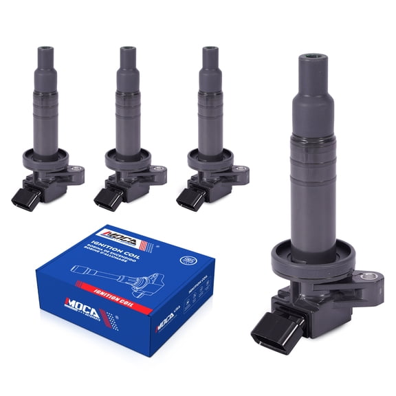 MOCA AUTOPARTS UF247 4x Ignition Coils Fit for 1999-2008 Toyota Corolla 1.8L & 2003-2008 Pontiac Vibe 1.8L & 1999-2002 Chevrolet Prizm 1.8L
