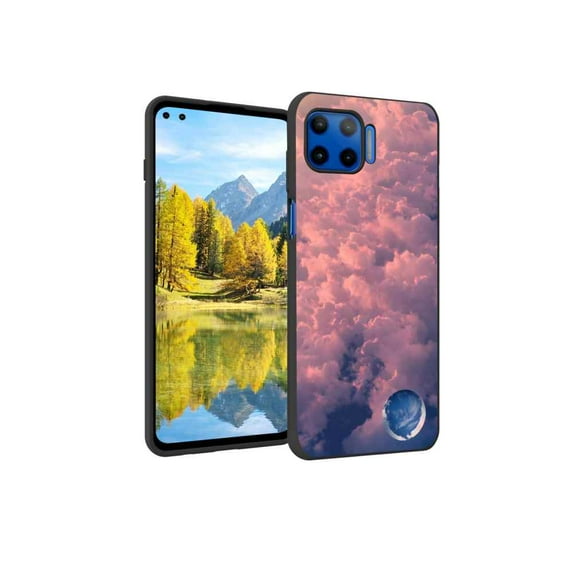 Clouds-11-101 Phone Case, Degined for Moto G 5G Plus Case Men Women, Flexible Silicone Shockproof Case for Moto G 5G Plus