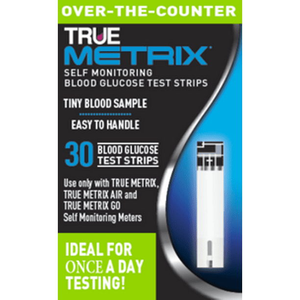 TRUE METRIX Blood Glucose Test Strips, 30 Count TRUE METRIX Blood Glucose Test Strips, 30 Count