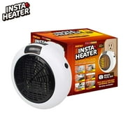 InstaHeater, Portable Room Heater. The Amazing Wall Heater That Plugs into a Wall Outlet Anytime, Anywhere - White (2)