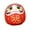 Red, variant on Abbracc Daruma Doll Interior Ornament Statue Art Figurine for Desk Cabinet Bookshelf Red