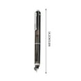 thumbnail image 4 of XEOVHV Clictek Retractable Fountain Pen Set, Black Ink Medium Nib Black Barrel Pens Includes 5 Ink Cartridges Smooth Writing for Sketching Journaling Calligraphy Gift (Black), 4 of 8