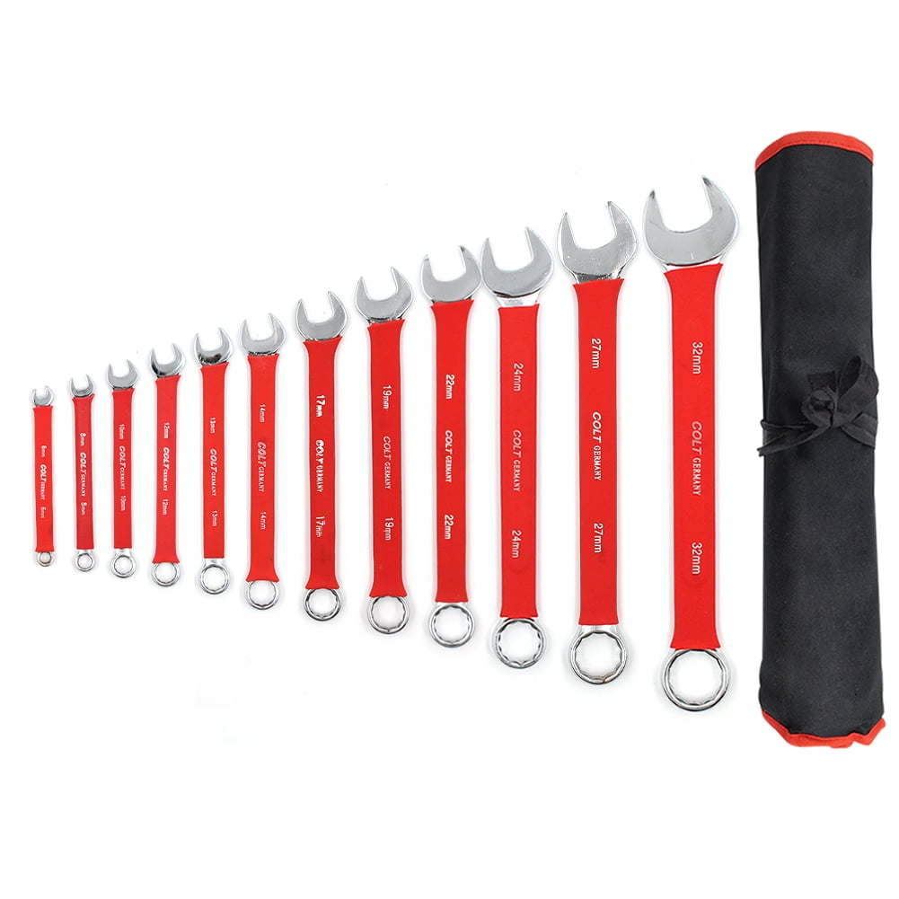 12PCS Combination Wrench Set Double Open End Wrench Hardware Auto