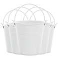 thumbnail image 1 of 5Pcs Iron Flower Pot with Handle Small Garden Plant Pot Vase for Garden, 1 of 4