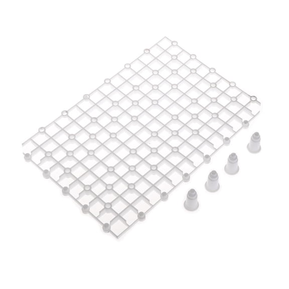 SDFGTstore Fish for Tank Divider Plastic Egg Crate for Aquarium Separation Plate Grid Board