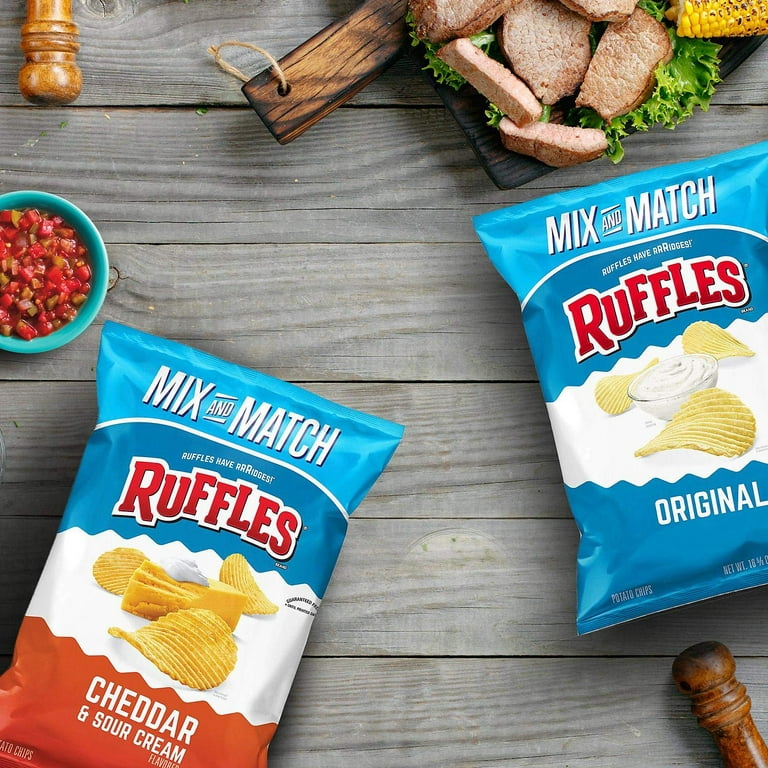 Ruffles Potato Chips, Original, Party Size!, Potato