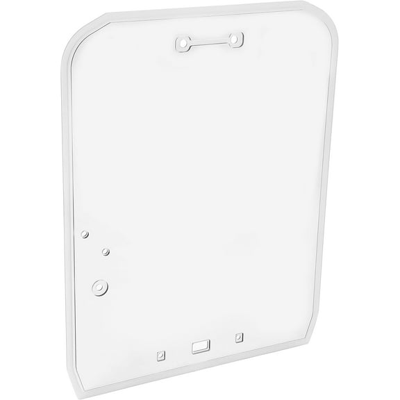 KOJEM Track Loader Door Glass Compatible with Kubota Skidsteer SVL65 SVL75 SVL90 SVL95 SVL97 Replacement for V0621-34520-12PC Polycarbonate Windshield